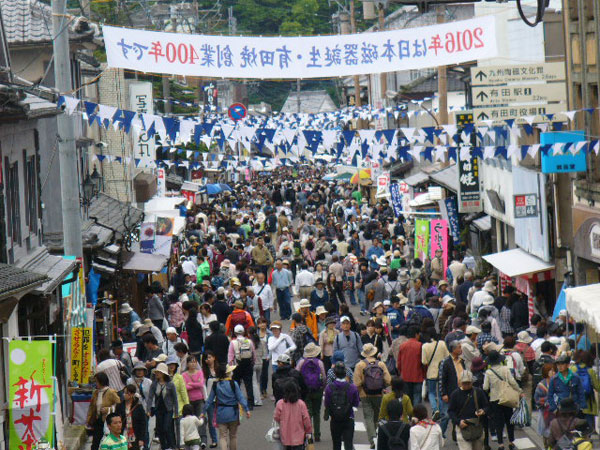 各産地の春の陶器祭り